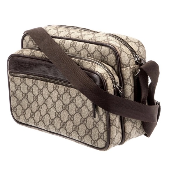 Vintage Gucci GG Supreme Plus Monogrammed Bag
Luxurious Canvas 11” x 5” x 8” - Picture 12 of 17